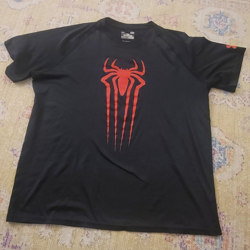 Under Armour The Amazing Spiderman 2 |  Heatgear T-Shirt Men's Loose Fit Large